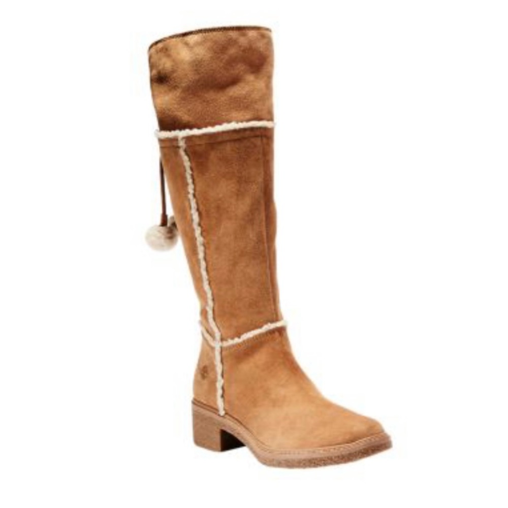 TIMBERLAND WOMEN'S BRINDA TALL SUEDE BOOTS